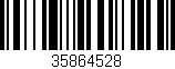 Código de barras (EAN, GTIN, SKU, ISBN): '35864528'