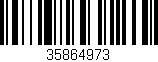 Código de barras (EAN, GTIN, SKU, ISBN): '35864973'