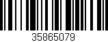Código de barras (EAN, GTIN, SKU, ISBN): '35865079'