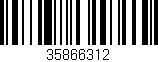Código de barras (EAN, GTIN, SKU, ISBN): '35866312'