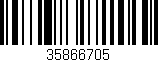 Código de barras (EAN, GTIN, SKU, ISBN): '35866705'