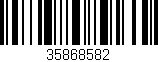 Código de barras (EAN, GTIN, SKU, ISBN): '35868582'