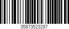 Código de barras (EAN, GTIN, SKU, ISBN): '35873523287'