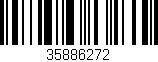 Código de barras (EAN, GTIN, SKU, ISBN): '35886272'