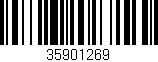 Código de barras (EAN, GTIN, SKU, ISBN): '35901269'