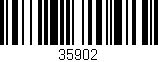 Código de barras (EAN, GTIN, SKU, ISBN): '35902'