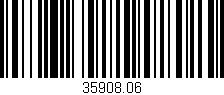 Código de barras (EAN, GTIN, SKU, ISBN): '35908.06'