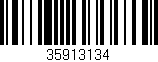 Código de barras (EAN, GTIN, SKU, ISBN): '35913134'
