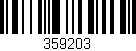 Código de barras (EAN, GTIN, SKU, ISBN): '359203'
