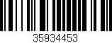 Código de barras (EAN, GTIN, SKU, ISBN): '35934453'