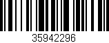 Código de barras (EAN, GTIN, SKU, ISBN): '35942296'