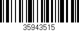 Código de barras (EAN, GTIN, SKU, ISBN): '35943515'