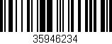 Código de barras (EAN, GTIN, SKU, ISBN): '35946234'