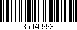Código de barras (EAN, GTIN, SKU, ISBN): '35946993'