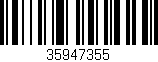 Código de barras (EAN, GTIN, SKU, ISBN): '35947355'
