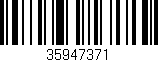 Código de barras (EAN, GTIN, SKU, ISBN): '35947371'