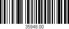 Código de barras (EAN, GTIN, SKU, ISBN): '35948.00'