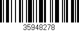 Código de barras (EAN, GTIN, SKU, ISBN): '35948278'
