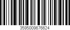Código de barras (EAN, GTIN, SKU, ISBN): '3595009676624'