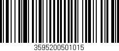 Código de barras (EAN, GTIN, SKU, ISBN): '3595200501015'