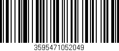 Código de barras (EAN, GTIN, SKU, ISBN): '3595471052049'