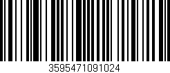Código de barras (EAN, GTIN, SKU, ISBN): '3595471091024'