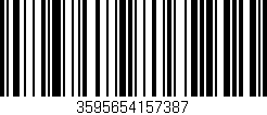 Código de barras (EAN, GTIN, SKU, ISBN): '3595654157387'