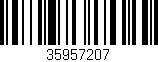 Código de barras (EAN, GTIN, SKU, ISBN): '35957207'