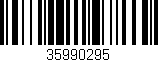 Código de barras (EAN, GTIN, SKU, ISBN): '35990295'