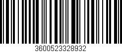 Código de barras (EAN, GTIN, SKU, ISBN): '3600523328932'