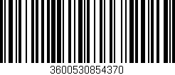 Código de barras (EAN, GTIN, SKU, ISBN): '3600530854370'