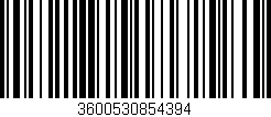 Código de barras (EAN, GTIN, SKU, ISBN): '3600530854394'