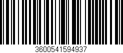 Código de barras (EAN, GTIN, SKU, ISBN): '3600541594937'