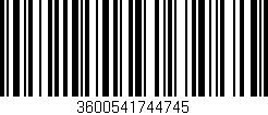 Código de barras (EAN, GTIN, SKU, ISBN): '3600541744745'