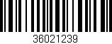 Código de barras (EAN, GTIN, SKU, ISBN): '36021239'