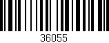 Código de barras (EAN, GTIN, SKU, ISBN): '36055'