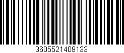 Código de barras (EAN, GTIN, SKU, ISBN): '3605521409133'
