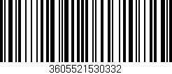 Código de barras (EAN, GTIN, SKU, ISBN): '3605521530332'