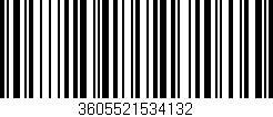 Código de barras (EAN, GTIN, SKU, ISBN): '3605521534132'