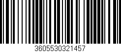 Código de barras (EAN, GTIN, SKU, ISBN): '3605530321457'