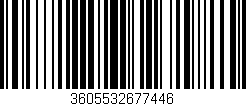 Código de barras (EAN, GTIN, SKU, ISBN): '3605532677446'