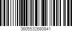Código de barras (EAN, GTIN, SKU, ISBN): '3605532680941'