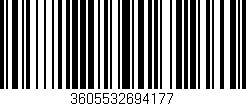 Código de barras (EAN, GTIN, SKU, ISBN): '3605532694177'