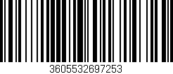 Código de barras (EAN, GTIN, SKU, ISBN): '3605532697253'