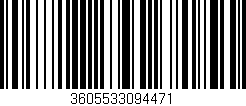 Código de barras (EAN, GTIN, SKU, ISBN): '3605533094471'