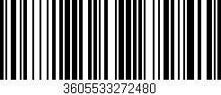 Código de barras (EAN, GTIN, SKU, ISBN): '3605533272480'