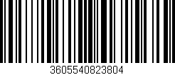 Código de barras (EAN, GTIN, SKU, ISBN): '3605540823804'