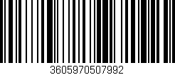 Código de barras (EAN, GTIN, SKU, ISBN): '3605970507992'