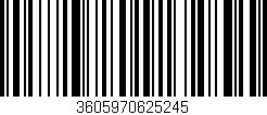 Código de barras (EAN, GTIN, SKU, ISBN): '3605970625245'