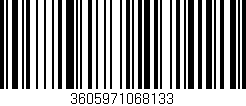 Código de barras (EAN, GTIN, SKU, ISBN): '3605971068133'